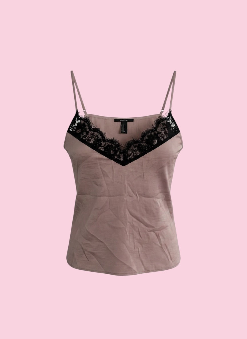 Y2K Cami Dusty Pink