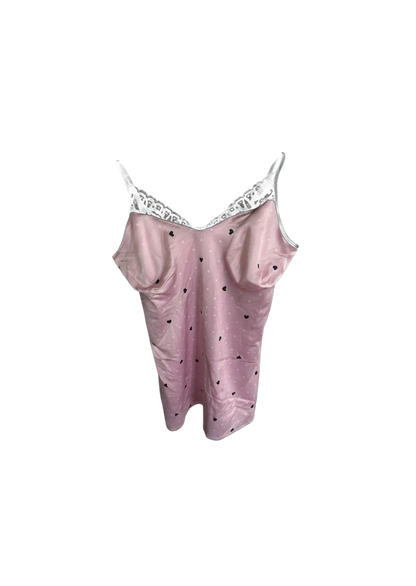 Y2K Cami Polka Dot Heart (fits size 6-8)